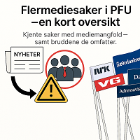 Én hendelse, mange medier: presseetiske dilemmaer oppstår ofte parallelt.