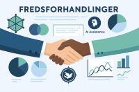Grunnleggende preferanseanalyse mellom Israel og Hamas - datavisualisering av 20 forhandlingspunkter