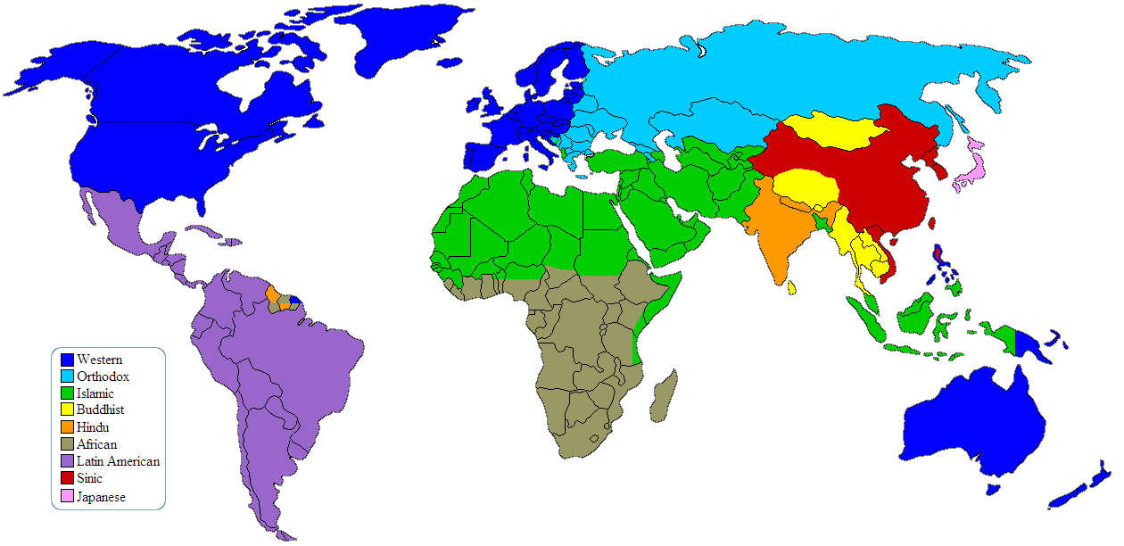Clash of Civilizations mapn2